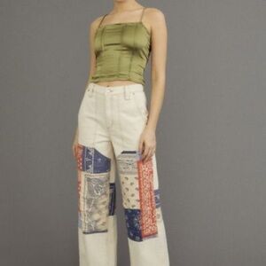 BDG Women’s Americana Patchwork Pants
